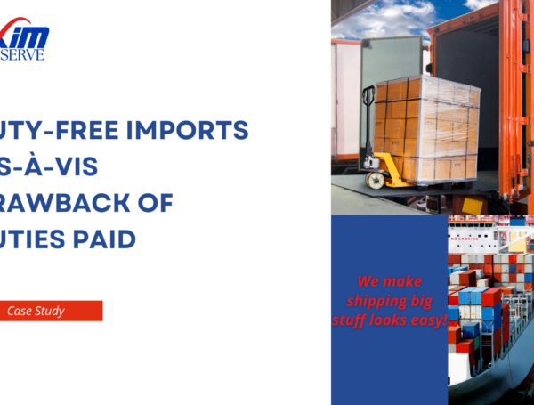 DUTY-FREE IMPORTS VIS-À-VIS DRAWBACK OF DUTIES PAID
